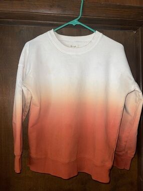 Madewell Ombré Crewneck Sweatshirt
